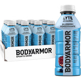 BODYARMOR LYTE Sports Drink – Daily Low-Calorie Hydration for Mindful Wellness Routines, Blueberry Pomegranate Coconut Water Beverage, 16 Fl Oz (Pack of 12)