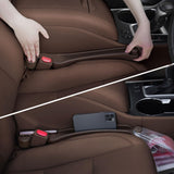 Givifive 3-in-1 Car Gap Filler with Side Pocket – Keep Essentials Within Reach for Daily Commute