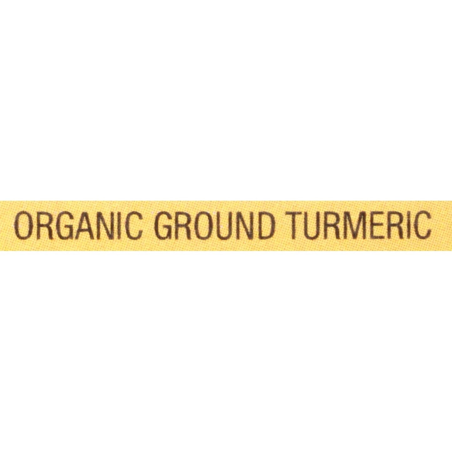 McCormick Organic Ground Turmeric, 13.25 oz – Calming Pantry Staple for Mindful Cooking Rituals
