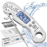 ANDAXIN Instant Read Food Thermometer Present for Home Chefs and BBQ Lovers - Backlit Waterproof Probe for Birthday, Father's Day, and Christmas Gifts