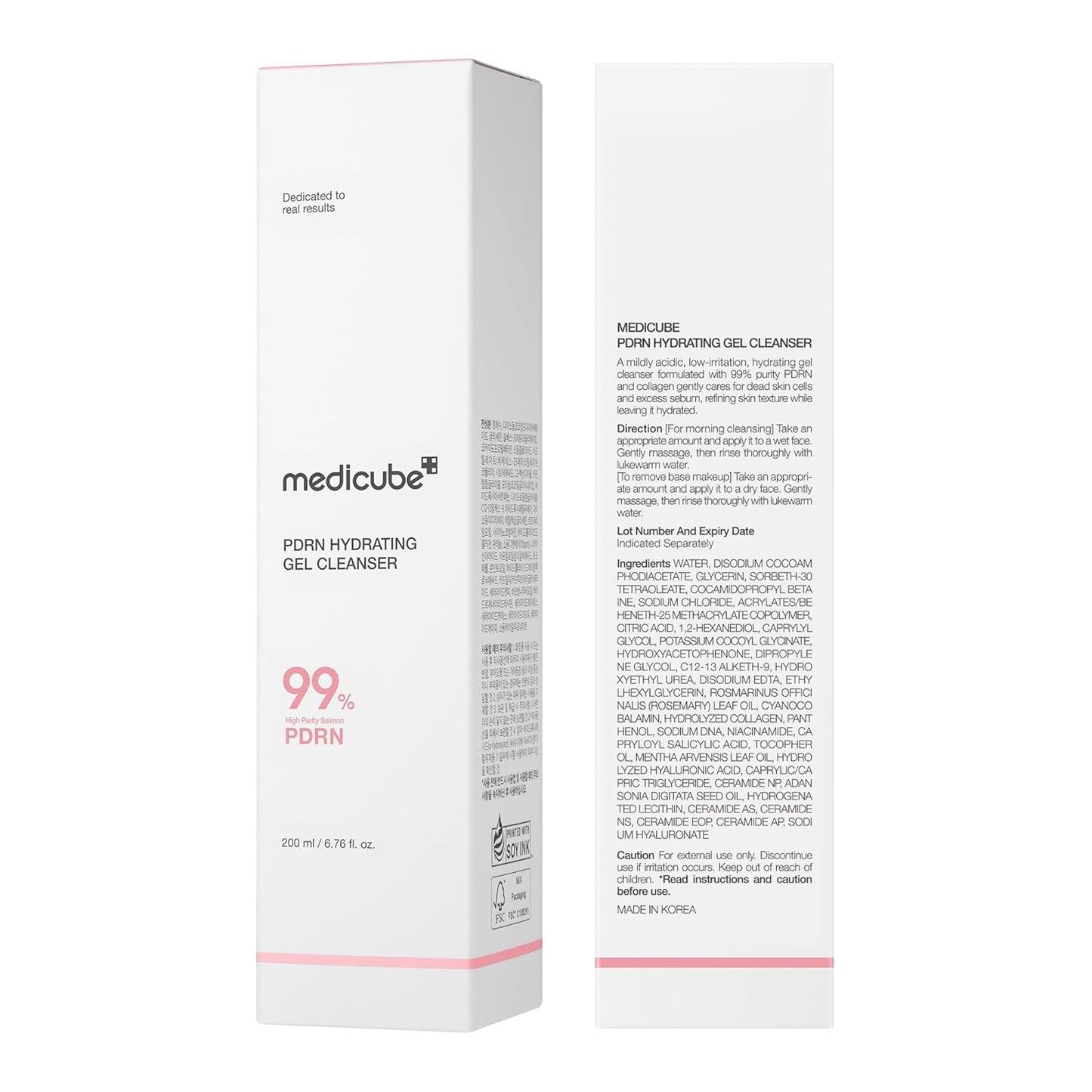 medicube PDRN Jelly to Foam Cleanser | Streamlined Vanity Staple for Intentional Routines