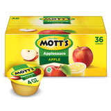 Mott's 36 Count Applesauce Packs - Convenient Snack for Remote Work Lunches Desk Drawer Stash and Mid Afternoon Energy