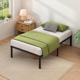 NEW JETO Metal Bed Frame – Practical Housewarming Gift for New Homeowners, Queen Size Platform