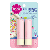 eos Birthday Cake Lip Balm – Cute Stocking Stuffer for Her, Vanilla Buttercream Scented Shea Butter Moisturizer
