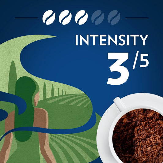 naturally decaffeinated using a process that retains flavor