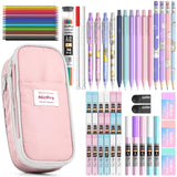 Nicpro Pink Mechanical Pencil Bundle – Christmas and Graduation Gift for Girls, Drawing and Note-Taking Set with Carry Pouch