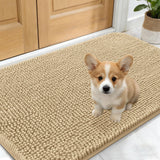 OLANLY Absorbent Dog Bath Mat – Quick-Drying Chenille Mat That Warms Paws After Rainy Walks, Comfort for Anxious Pets