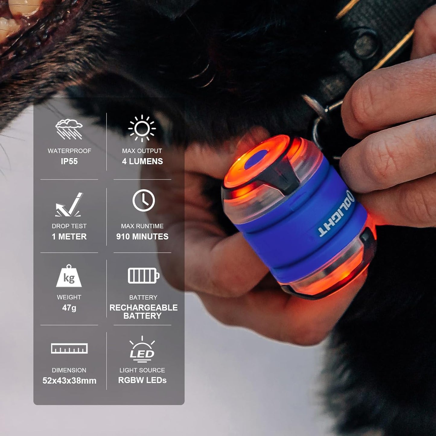 OLIGHT Gober 2 Safety Light – Cycling Commute Visibility Light with SOS Mode for Roadside Emergencies