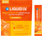Liquid I.V.® Hydration Multiplier +Immune Support Tangerine Electrolyte Powder for Morning Wellness Ritual and Daily Vitamin C Routine