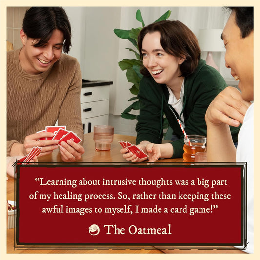 original hand-drawn art by the oatmeal on every card