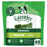 Greenies Teenie Dental Dog Treats – Daily Oral Wellness Ritual for Small Breed Dogs, Chicken Flavor