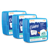Cool Coolers by Fit + Fresh Slim Ice Packs for Beach, Camping, and Picnic Coolers