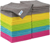 MR.SIGA Microfiber Cleaning Cloths – Neutral-Tone Kitchen and Bathroom Essentials for Intentional Homes
