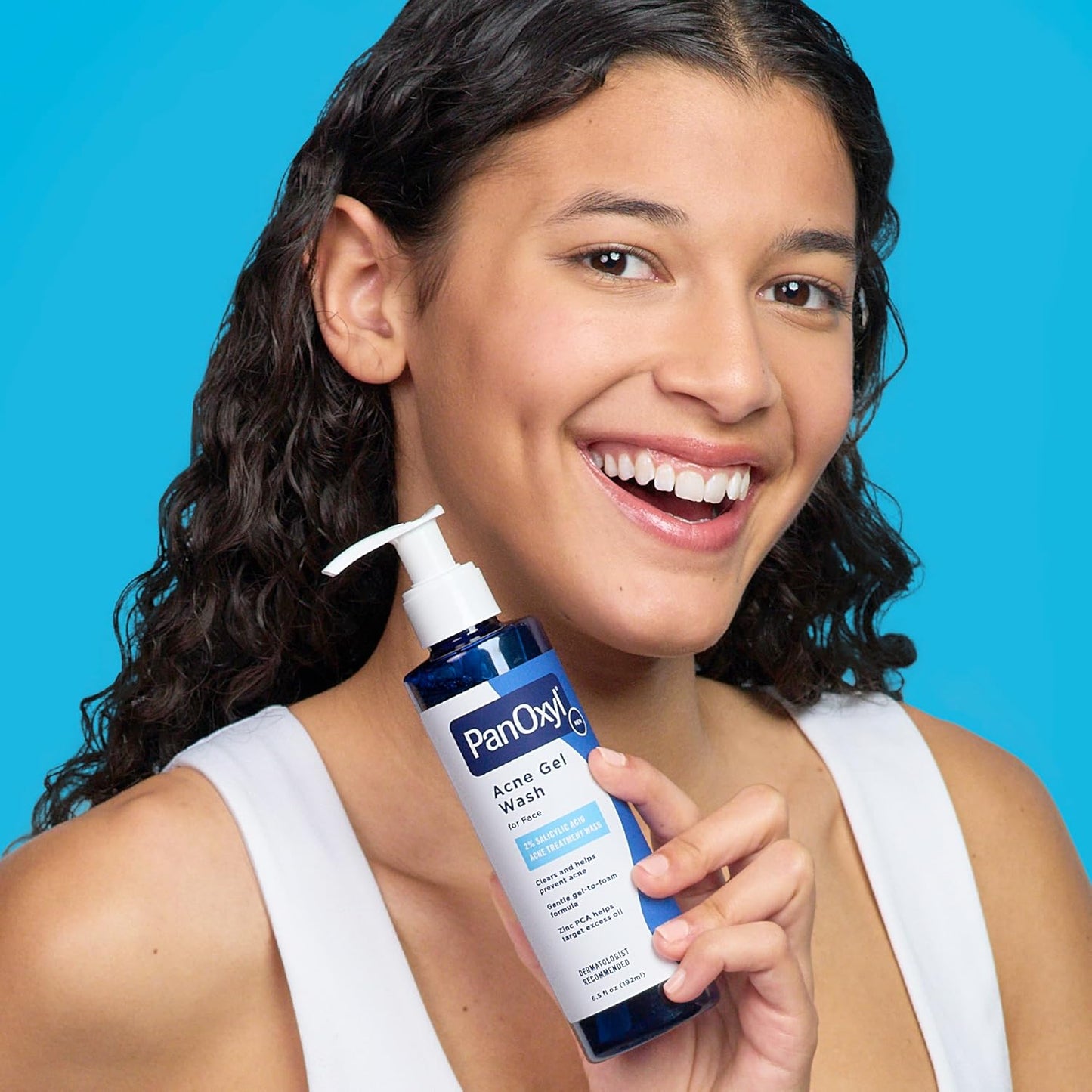 PanOxyl Acne Gel Wash 2% Salicylic Acid – Streamlined 6.5oz Bottle for a Clutter-Free Vanity