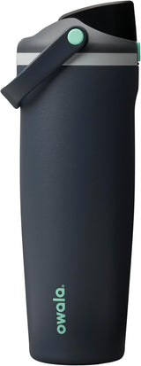 Owala FreeSip Sway Insulated Stainless Steel Water Bottle for Camping, Hiking, and Patio Days, 30oz Leak-Proof Travel Companion