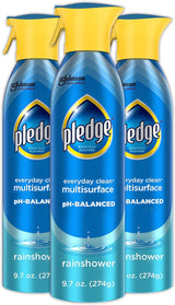 Pledge pH-Balanced Multisurface Spray for Uncluttered Kitchens, One-Aerosol Streak-Free Cleaning