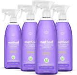 Method All-Purpose Cleaner Spray, Lavender Scent, Plant-Based Surface Cleaner for Nightly Kitchen and Bathroom Wind-Down Rituals, 28 Fl Oz (Pack of 4)