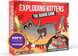 Exploding Kittens: The Board Game – 10th Anniversary Birthday Gift for Her, Pop-Up Family Party Game for 2-6 Players