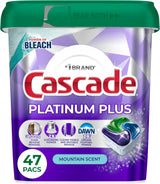 Cascade Platinum Plus Dishwasher Pods – Streamlined Home Office Refresh, No-Prep Daily Dishwashing