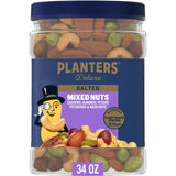 PLANTERS Deluxe Salted Mixed Nuts – Elegant Holiday Gift Basket for Her, Kosher Party Snack