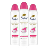 Dove Advanced Care Dragon Fruit Antiperspirant Spray for Women – Post-Shave Skin Repair for Nightly Self-Care Ritual