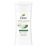 Dove Advanced Care Antiperspirant Cucumber & Cactus Water – Post-Shave Skin Barrier Repair for Your Nightly Self-Care Ritual