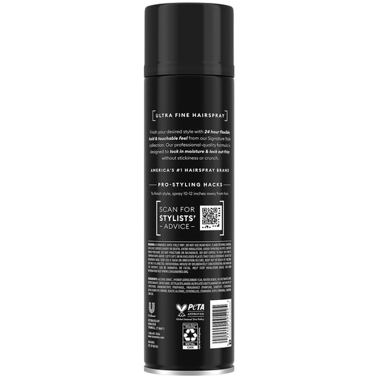 pro lock tech formula providing 24-hour frizz and humidity resistance