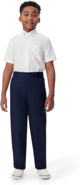 French Toast Boys Pull-On Relaxed Fit Uniform Pant – Practical Back-to-School Gift for Grandsons