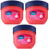 Vaseline Rosy Lips Mini Jar 6-Pack – Stocking Stuffer and Birthday Gift for Her, Tinted Lip Balm Set