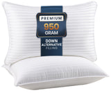 Utopia Bedding Hotel Bed Pillows – Clean-Lined Queen Pillow Set, Intentional Bedroom Staple for Capsule Sleep Setups