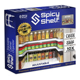 Spicy Shelf 3.0 - Quick-Access Seasoning Rack for Sharper, More Productive Kitchen Sessions