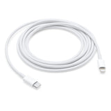 Apple USB-C to Lightning Cable (2 m) – Desk and Bedside Reach for iPhone Fast Charging During Work and Study
