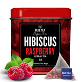 BLUE TEA Hibiscus Loose Leaf – Uncluttered Pantry Staple for Intentional Kitchens and Neutral Spaces