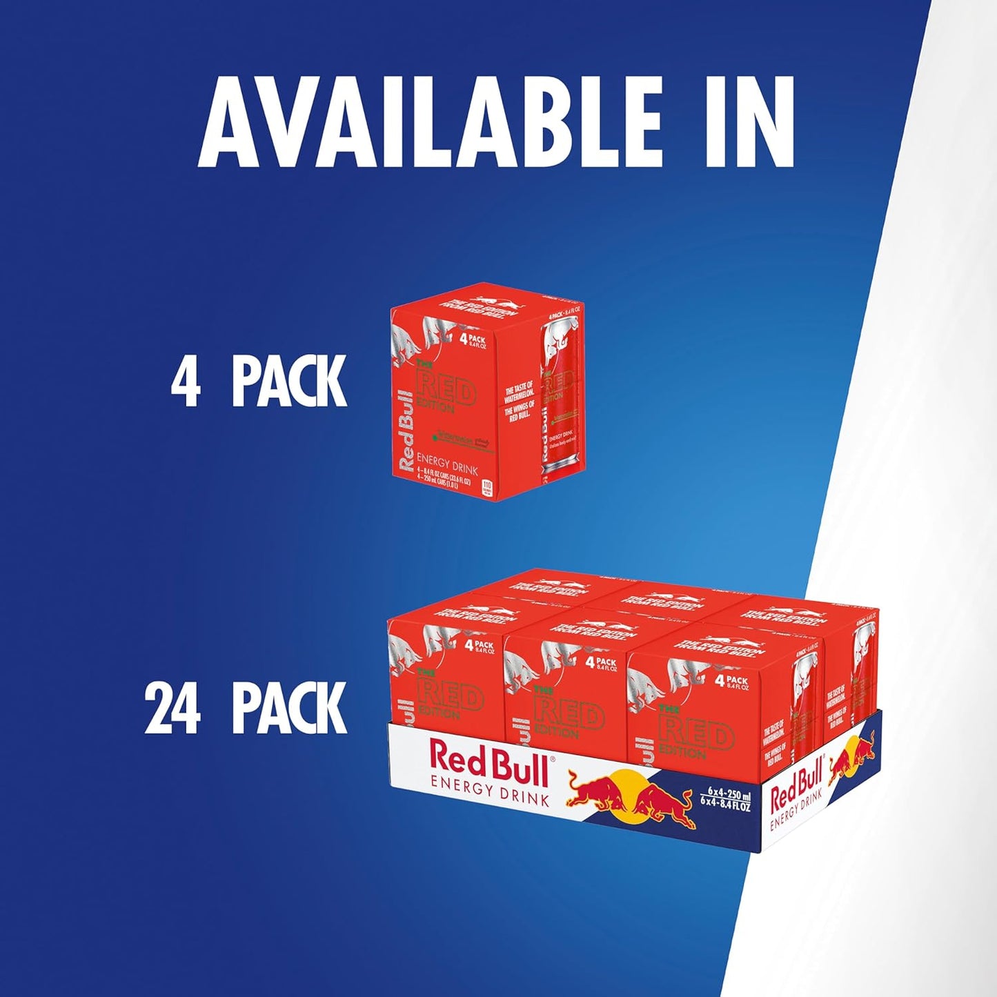 Red Bull Red Edition Watermelon Energy Drink – Office Desk Caffeine for Focused Workdays
