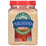 RiceSelect Pearl Couscous – Intentional One-Jar Pasta Solution Replacing Multiple Grains for Less-Is-More Kitchens