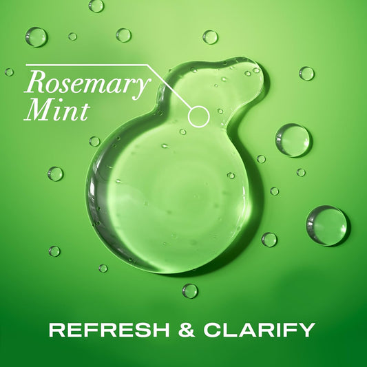 rosemary oil and peppermint extract infusion for scent and scalp refresh