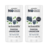Schmidt's Natural Deodorant Stick – Housewarming Gift for the Eco-Conscious Friend, 2 Count