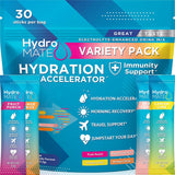 HydroMATE Electrolyte Powder Variety Pack – Daily Hydration Ritual for Mindful Wellness Routines