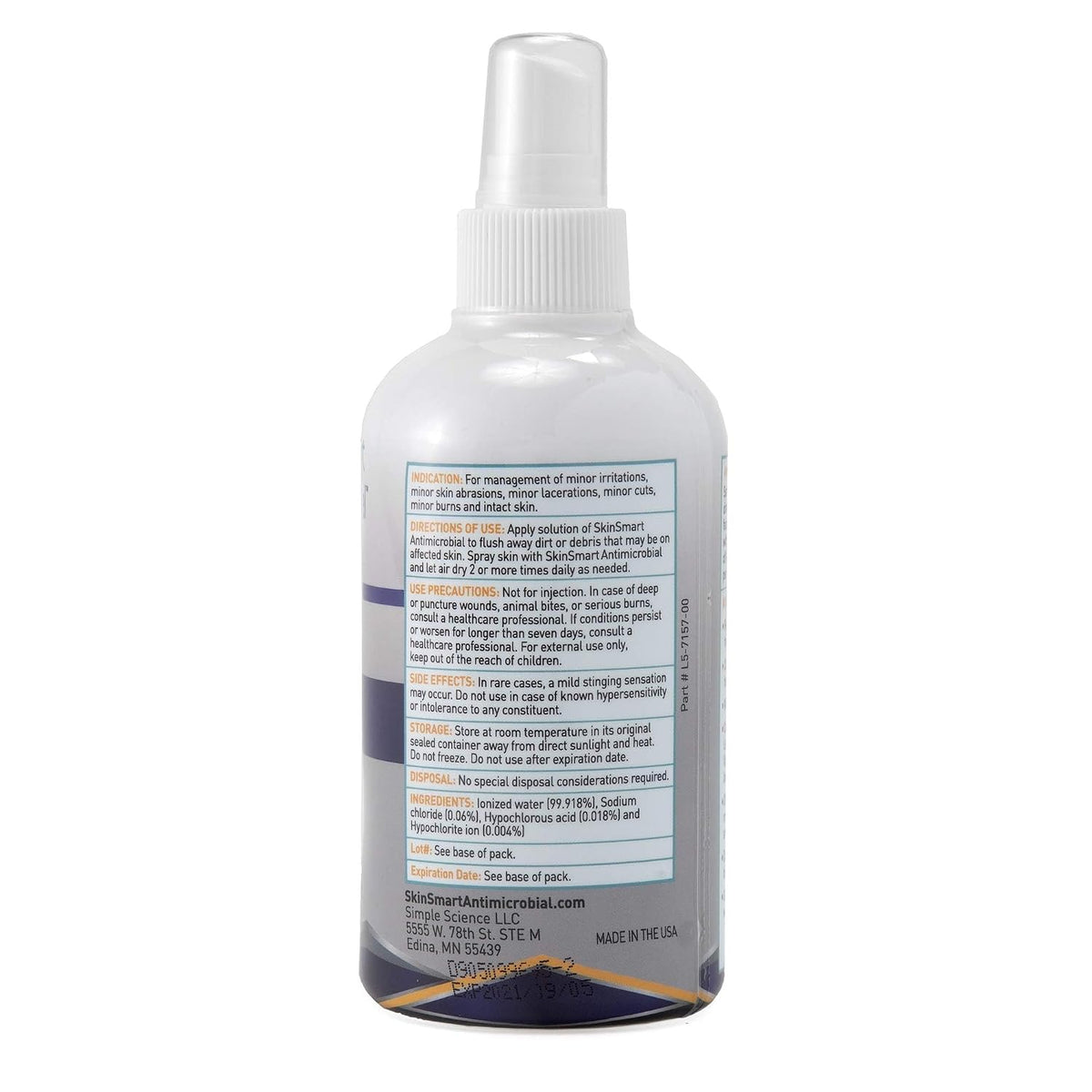 SkinSmart Hypochlorous Mist – Durable Skincare Companion for Outdoor Adventures, 8 oz