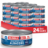 Bumble Bee Solid White Albacore Tuna – Wellness Pantry Staple for Clean-Eating Meal Prep, 29g Protein per Can