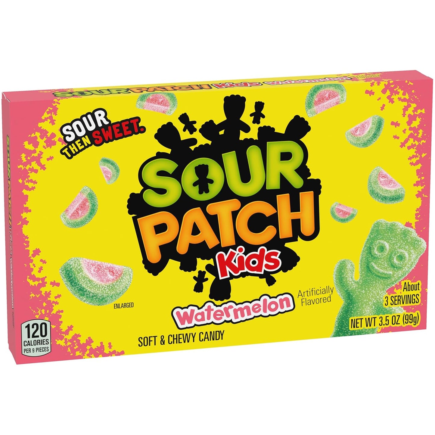 SOUR PATCH KIDS Original & SWEDISH FISH Candy Variety Pack – School Lunchbox Snacks for Kids' Lunch Bags, 15 Individually Wrapped Movie Theater Boxes