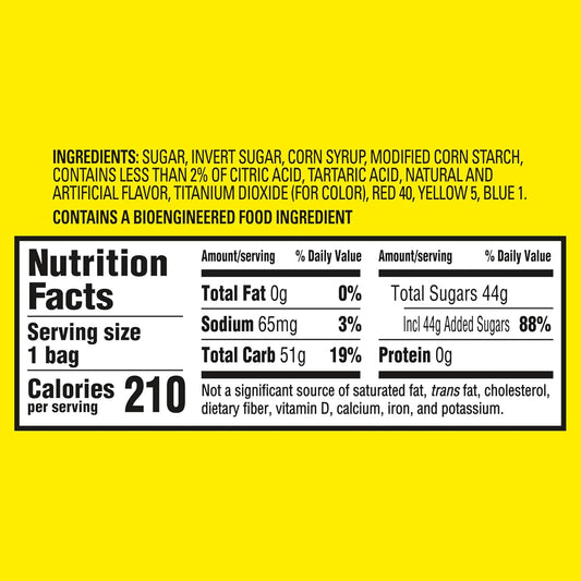 sour-then-sweet chewy gummy texture in watermelon flavor