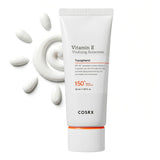 COSRX Vitamin E Vitalizing Sunscreen – Korean Skincare Mother's Day Gift for Mom, Travel Size SPF 50 Cream