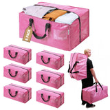 WORKPRO Heavy-Duty Moving Totes with Backpack Straps – Streamlined Packing for Study Abroad Moves