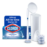 Clorox ToiletWand Disposable Cleaning System – No-Touch Germ Control for Germ-Conscious Shared Family Bathrooms