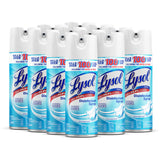 Lysol Disinfectant Spray Crisp Linen, Deodorizing Antibacterial Aerosol for a Healthier Home Atmosphere