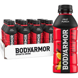 BODYARMOR Sports Drink Fruit Punch – Natural Hydration for Youth Soccer, Basketball, and Little League Practices