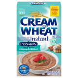 Cream of Wheat Instant Hot Cereal, Bananas and Cream – 1.23 oz Packets, Quick Work-From-Home Breakfast for Busy Mornings