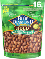 Blue Diamond Almonds Honey Roasted Snack Almonds – Heart-Healthy Office Pantry Staple for Macro-Friendly Midday Snacking