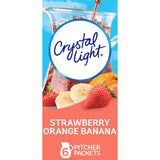 Crystal Light Strawberry Orange Banana Sugar Free Drink Mix – Office Break Room Hydration for Focused Workdays